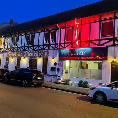 Hotel Restaurant Le Picardie Chauny Exteriör bild